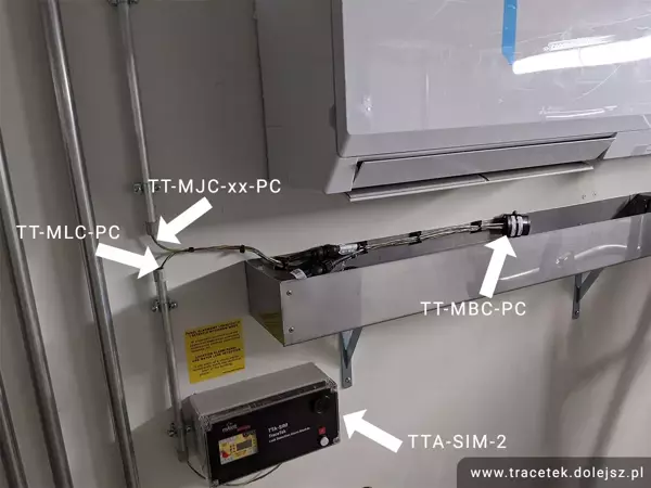 TraceTek TT-MBC-PC rozgałęzienie modułowe, złącze plastikowe PC