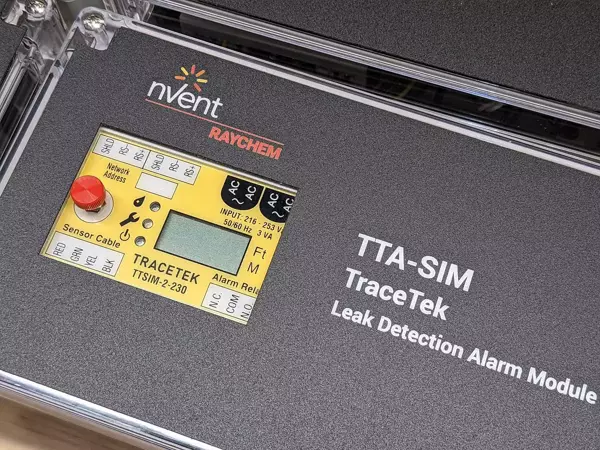 TraceTek TTA-SIM-2-230 panel alarmowy z syreną 60 dB | 150 m | wyświetlacz LCD